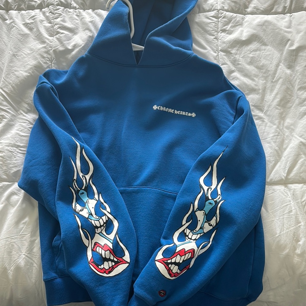 Matty Boy Chrome Hearts Blue Hoodie